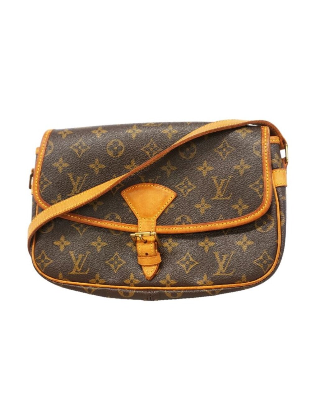 Louis Vuitton Shoulder Bag Monogram Solonge Brown